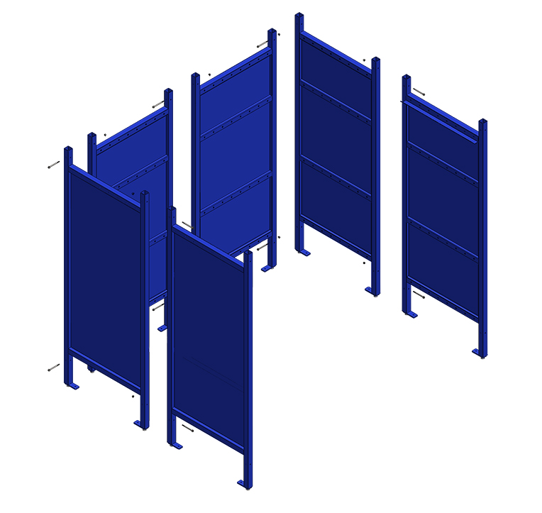 Titan MP Series Modular Welding Booth