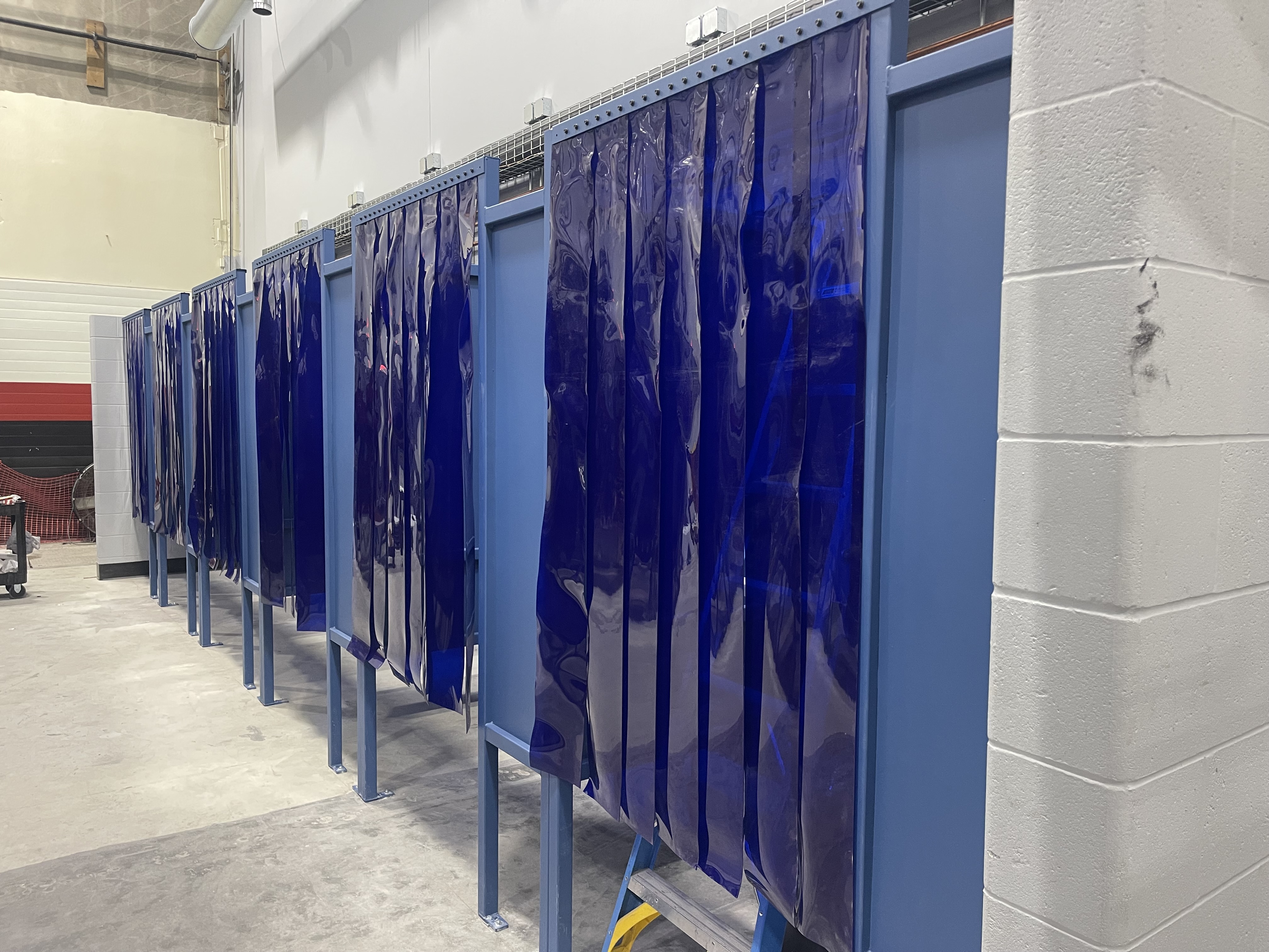 LTI Indianapolis Welding Lab Installation